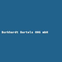 Hersteller: Burkhardt Bartels OHG mbH