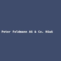 Hersteller: Peter Feldmann AG &amp; Co. KGaA