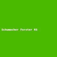 Hersteller: Schumacher Forster KG