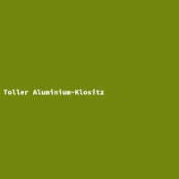 Toller Aluminium-Klositz
