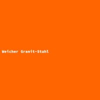Weicher Granit-Stuhl