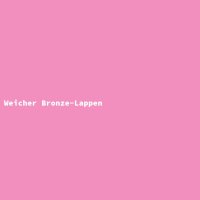 Weicher Bronze-Lappen