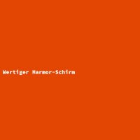 Wertiger Marmor-Schirm