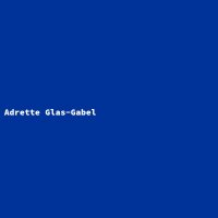 Adrette Glas-Gabel