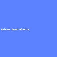 Weicher Gummi-Klositz