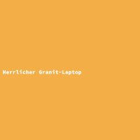Herrlicher Granit-Laptop