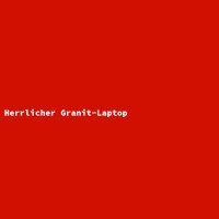 Herrlicher Granit-Laptop