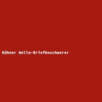 K&uuml;hner Wolle-Briefbeschwerer