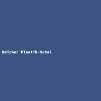 Weicher Plastik-Schal