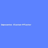 Imposantes Elastan-Pflaster