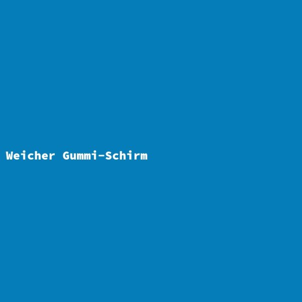 Weicher Gummi-Schirm