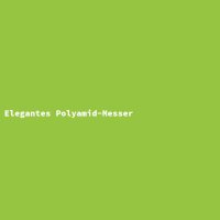 Elegantes Polyamid-Messer